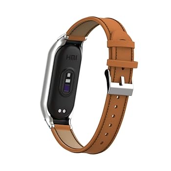 Xiaomi Mi Band 7替えバンド 本革ベルト ステンレス時計枠交換 Amazon.co.jp: Xiaomi Mi Smart Band 7ストラップと互換性のある
